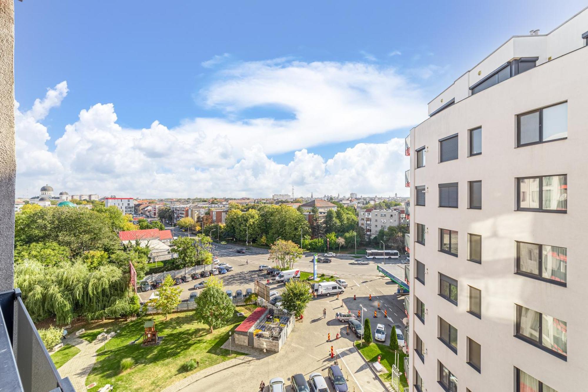 Ari Blue Apartment Ared In Kaufland Complex アラド エクステリア 写真